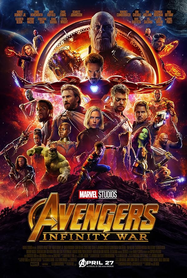 انتقام‌جویان: جنگ ابدیت Avengers: Infinity War